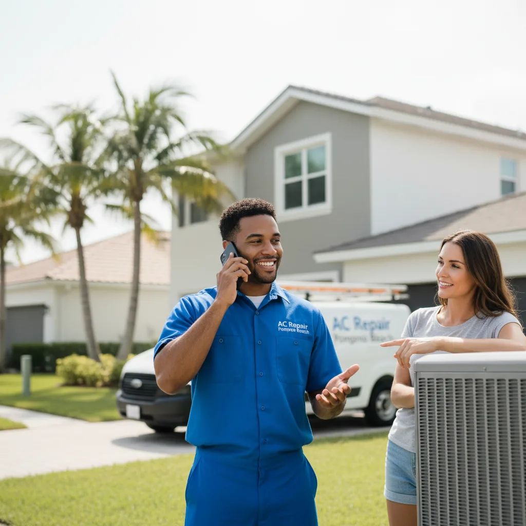 AC Repair Pompano Beach customer support in Youngsville